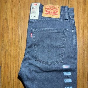 Levi’s 510 Mens 30x30 Black/Dark Grey Jeans. Stretch, Skinny From Hip to Ankle